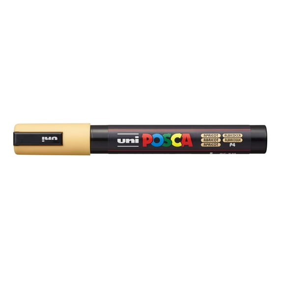 Posca Paint Marker - Apricot, Bullet Tip, 2.5 mm