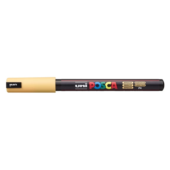 Posca Paint Marker - Apricot, X-Fine Tip, 0.7 mm