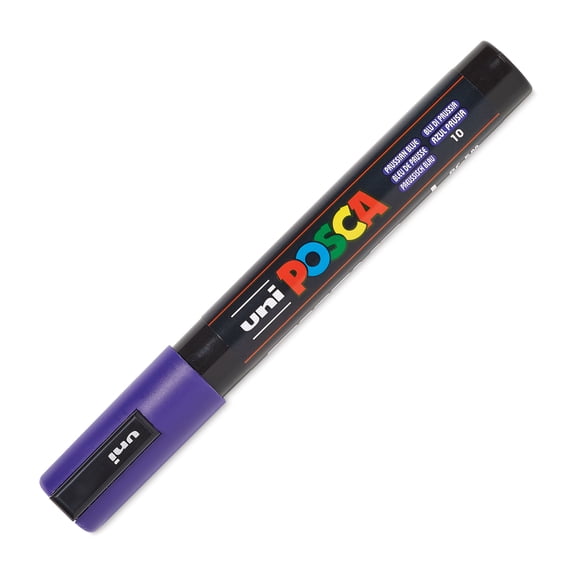 Posca Paint Marker - Prussian Blue, Bullet Tip, 2.5 mm