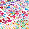 thumbnail image 1 of Poscoverge Gem Stickers 936pcs Rhinestones for Crafts Self Adhesive Gems for Crafts Jewel Stickers Bling Rhinestone Stickers Face Gems Jewels Stick on Gems for Crafts DIY Face Gems Makeup Assor, 1 of 6