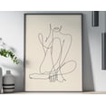 thumbnail image 1 of Pose Femenine Poster, Poster Print, Wall Decor, Feminine Art, Women'S Art, Minimalist Design, Contemporary Art, Empowerment Wall Art, Modern Wall Decor, 8x12 UNFRAMED, 1 of 2