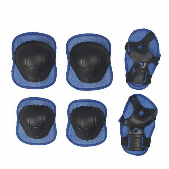 Poseca 6/7PCS Kids Knee Pad Elbow Pads Wrist Guards Protective Gear For Skateboard Biking