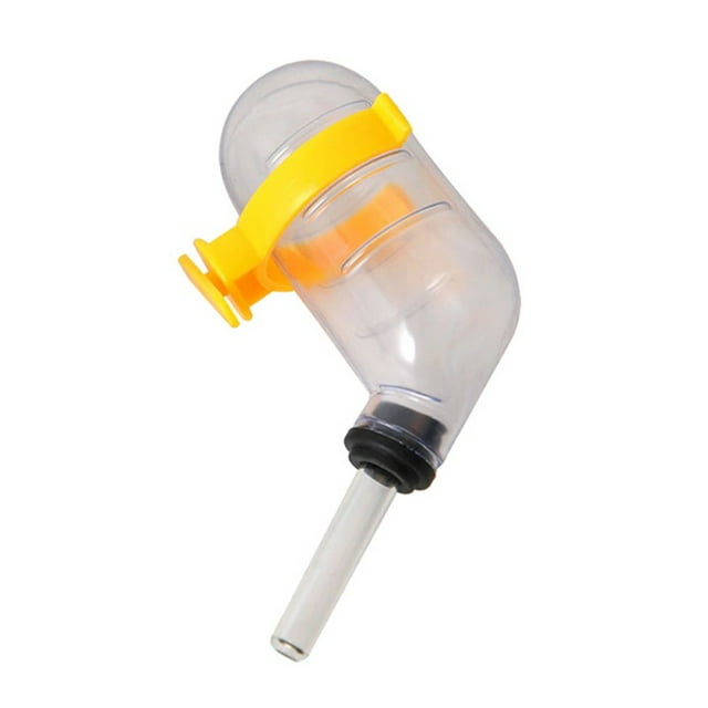 Poseca Pets Leakproof Water Bottle No Small Animal Water Bottle for Small Pet Hamster Guinea