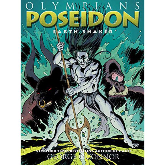Pre-Owned Olympians: Poseidon: Earth Shaker (Paperback) 1596437383 9781596437388