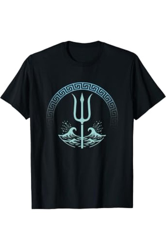 Poseidon Greek God Symbol T-Shirt
