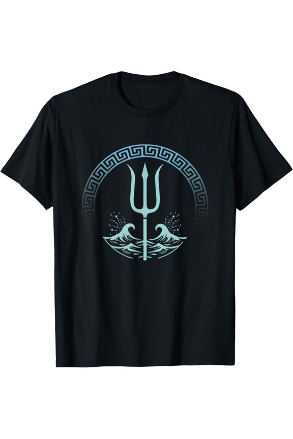 Poseidon Greek God Symbol T-Shirt
