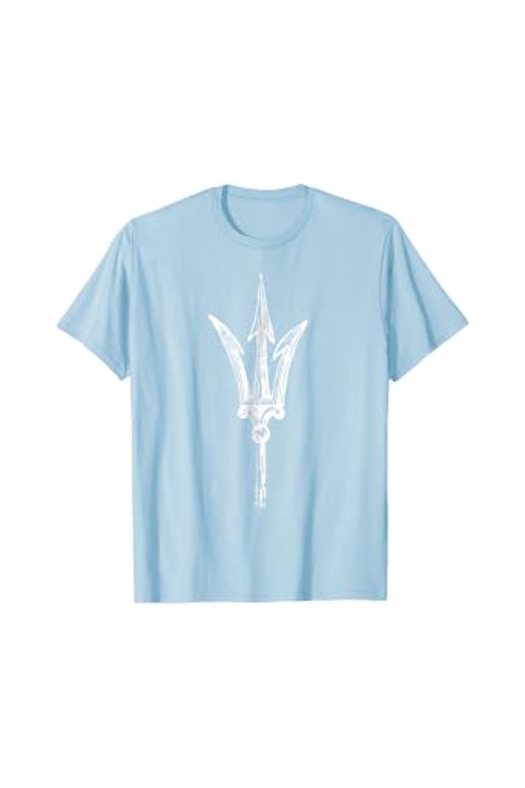 Poseidon Symbol T-Shirt Trident Greek God Mythology