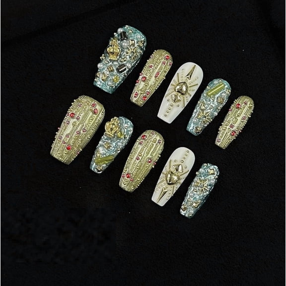 Poseidon Tears Niche Personality Advanced Manicure