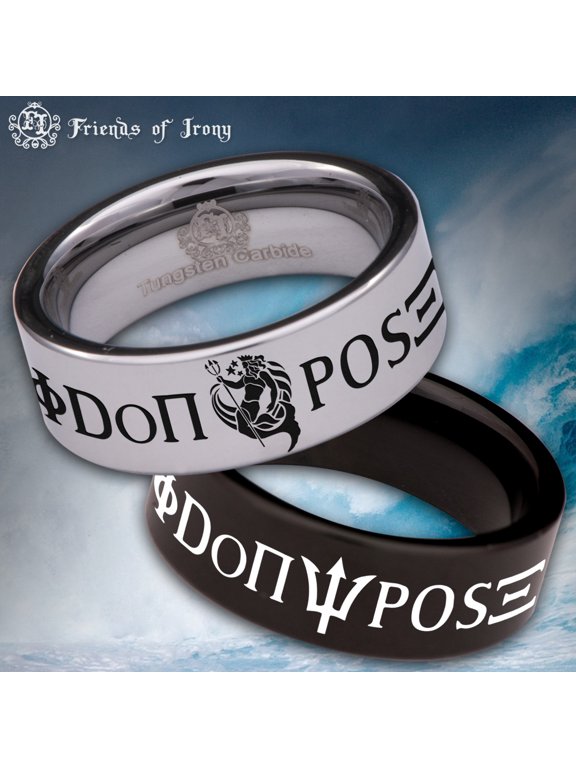 Poseidon Tungsten Carbide Ring