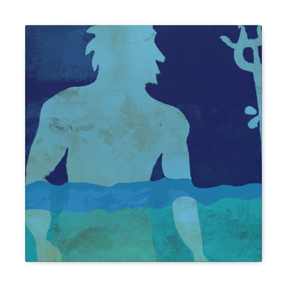 "Poseidon of the Sea" - Canvas