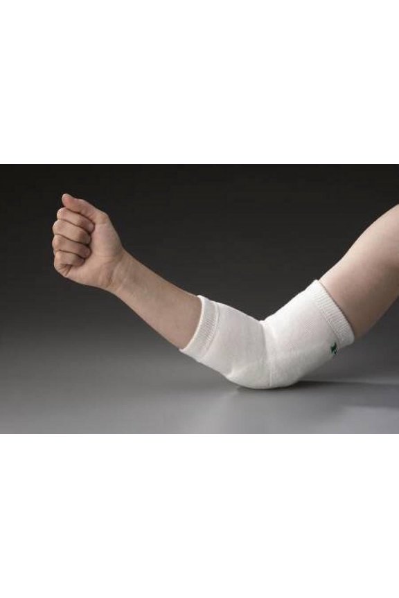 Heel / Elbow Protector Sleeve, Medium, Slip-On, White, 2 Count