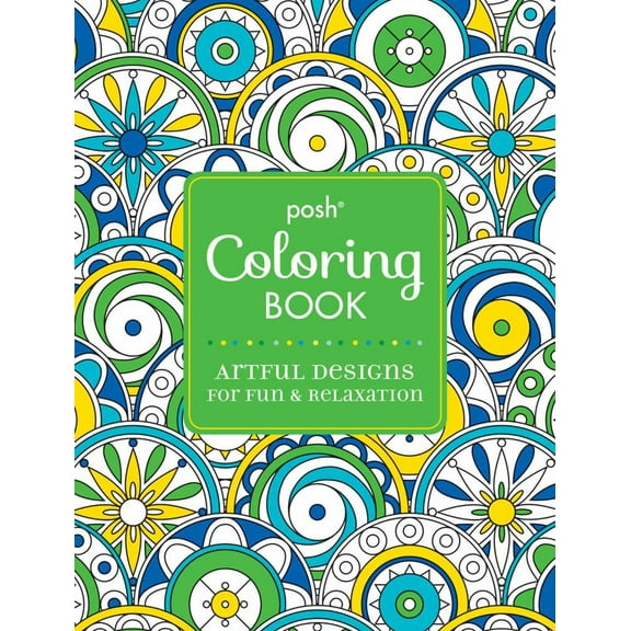 Andrews McMeel Andrews McMeel Publishing: Posh Adult Coloring Book: Artful Designs for Fun and Relaxation (Paperback)