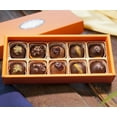 thumbnail image 1 of Posh Chocolat Handmade Dark Chocolate Truffles, 10 Pieces, 3.8oz, 1 of 5