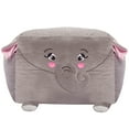 thumbnail image 1 of Posh Creations Bean Bag Chair, 1.5 ft, Gray, 1 of 3