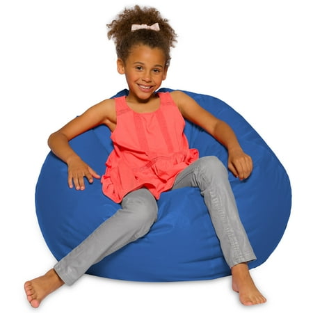 Posh Creations Bean Bag Chair, 3 ft, Royal Blue