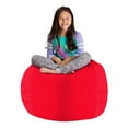 thumbnail image 1 of Posh Creations Bean Bag Stuffable Cover Only-Toy Organizer, Nylon, Kids, 3 ft, Red, 1 of 3