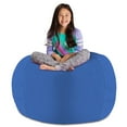 thumbnail image 1 of Posh Creations Bean Bag Stuffable Cover - Toy Organizer, Soft Cover, Kids, 4 ft , Royal Blue, 1 of 3