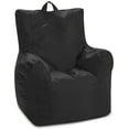 thumbnail image 1 of Posh Creations Pasadena Bean Bag Chair, Kids, 1.8 ft, Black, 1 of 6