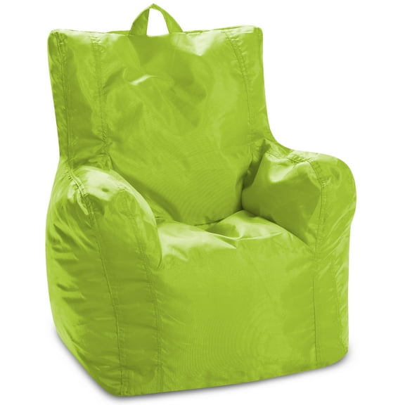 Posh Creations Pasadena Bean Bag Chair, Kids, 1.8 ft , Lime