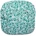 thumbnail image 1 of Posh Creations Structured Bean Bag Chair Sonoma Lounge for Teens, Canvas, 2 Ft, Roses Mint, 1 of 2