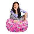 thumbnail image 1 of Posh Creations Stuffable Organizing Cover Only, Canvas, Kids,2ft, Color Hearts on Pink, 1 of 3
