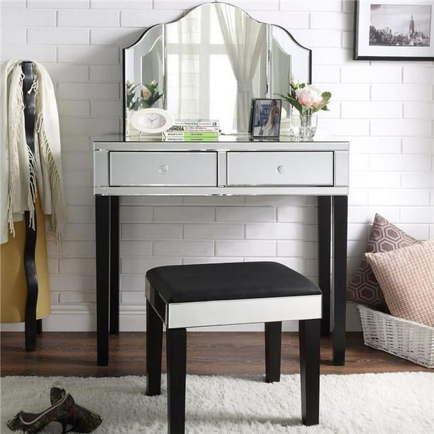 Pretty & posh vanity with stool hotsell