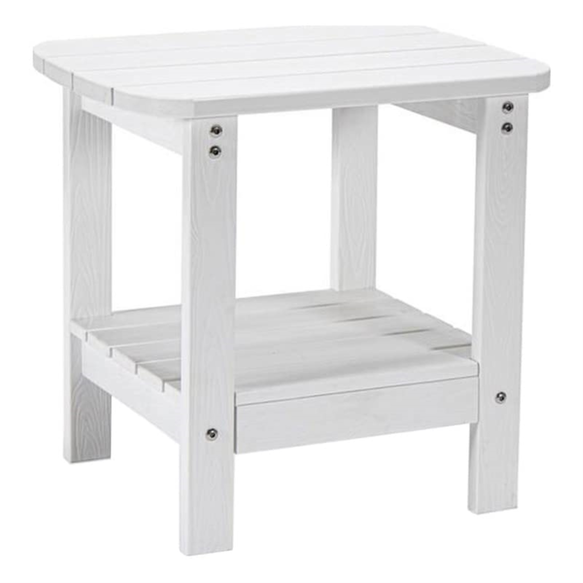 Posh Living Clive Outdoor Side Table White - image 1 of 9