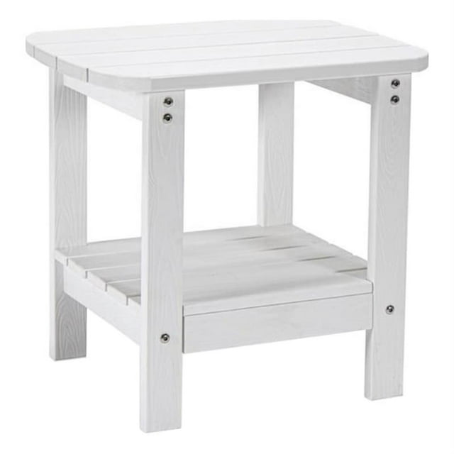 Posh Living Clive Outdoor Side Table White