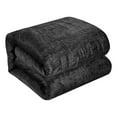 thumbnail image 1 of Posh Living Deklin 3pc Full/Queen Comforter Set Black, 1 of 6