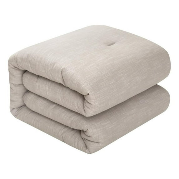 Posh Living Jeter 2pc Twin/Twin XL Comforter Set Beige