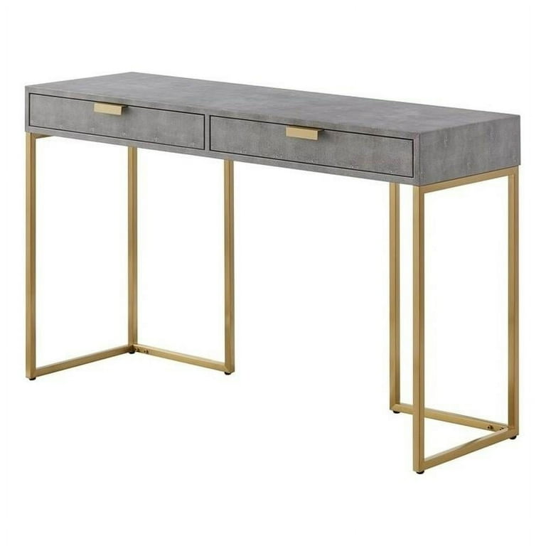 Shagreen console table outlet