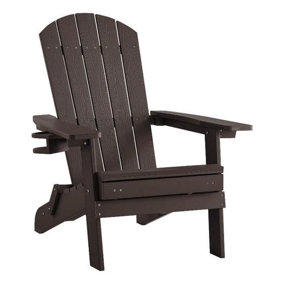 Posh Living Tyus Adirondack Chair Chocolate