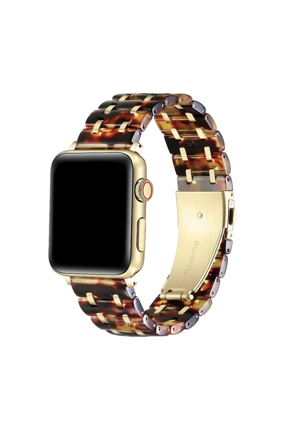 Alana Resin Apple Watch Band, Tortoise