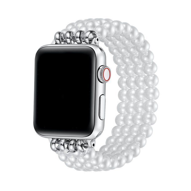 POSH TECH ARIEL FAUX PEARL APPLE WATCH BAND NWT Posh Tech Ariel Faux Pearl Band For Apple Watches 38mm/40mm  main image 4