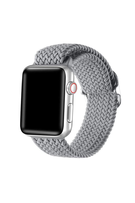 Avalon Nylon Apple Watch Band, Grey