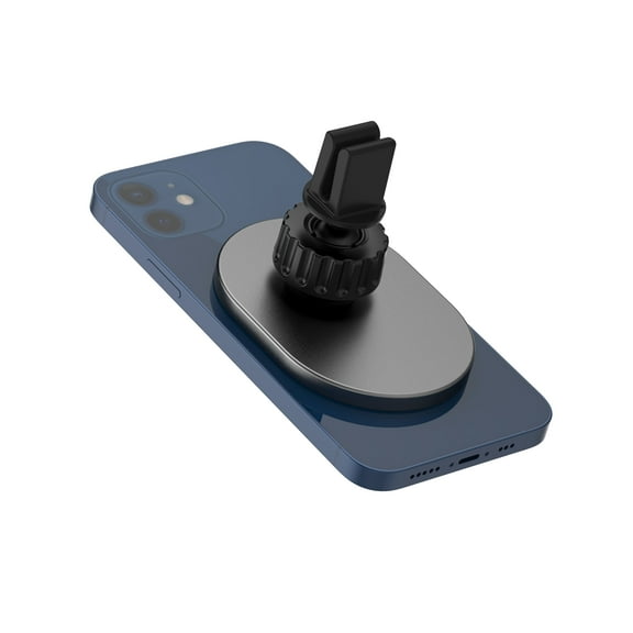 Posh Tech Black Magnetic Wireless Charger for Car Vent - Compatible with iPhone 12/13 Models