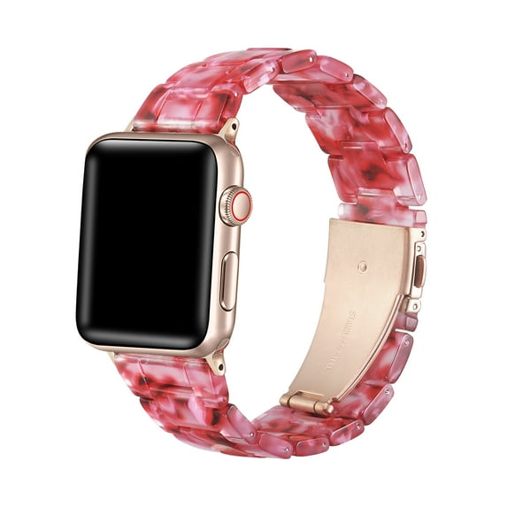 Posh Tech Cherry Claire Resin Band for Apple Watch - Size 42mm/44mm/45mm/49mm