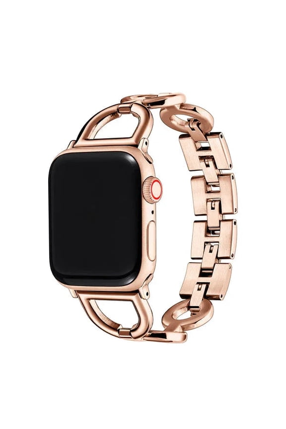 Colette Stainless Steel Apple Watch Band, Rose Gold