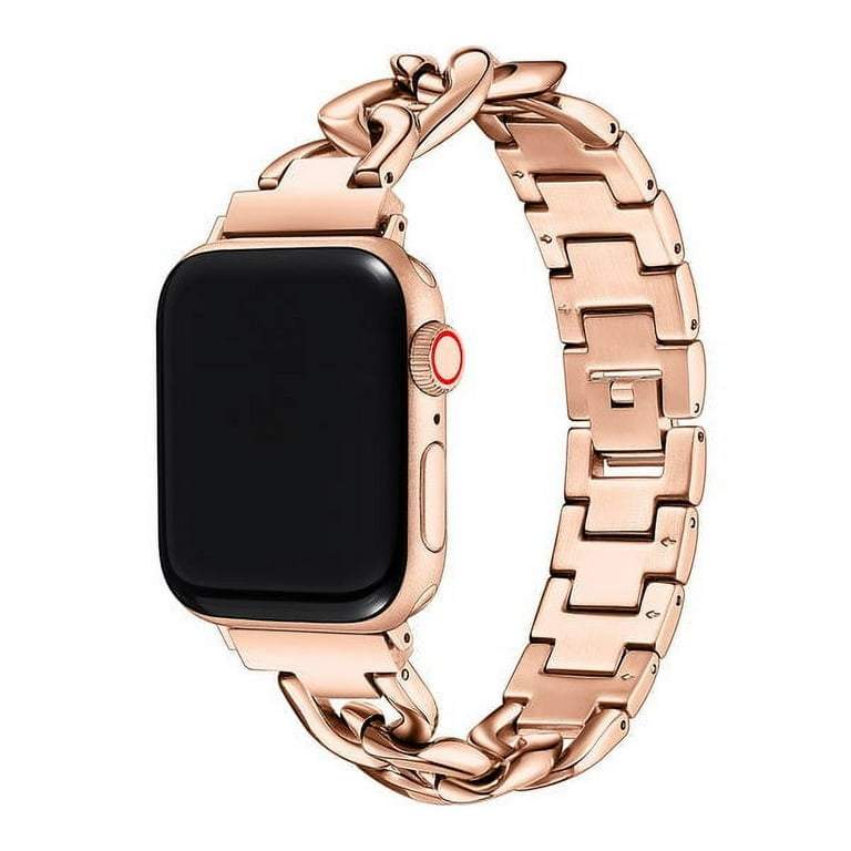 Posh Tech Nikki Womens Stainless Steel Chain link Band for Apple