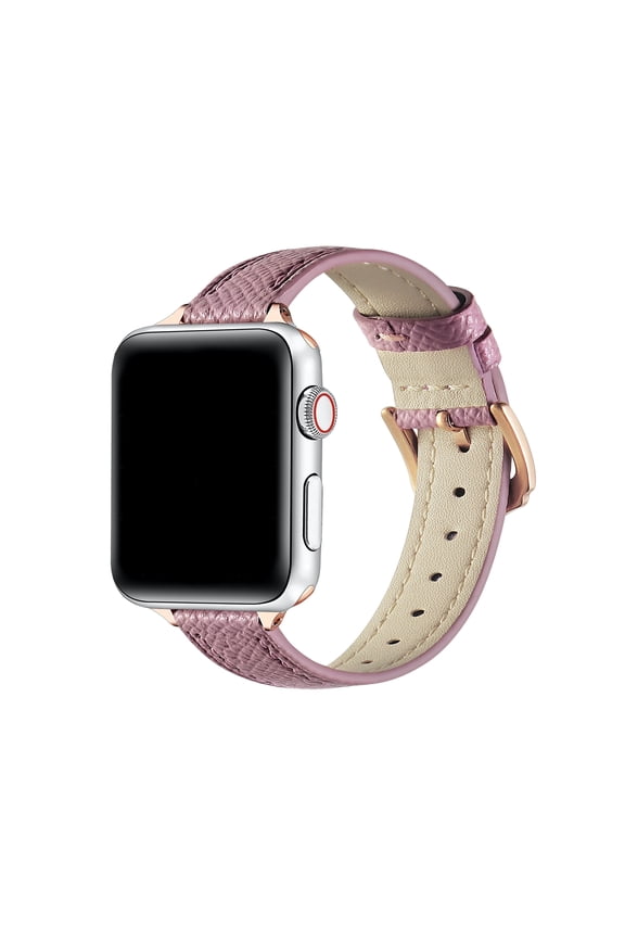 Cleo Skinny Leather Band Compatible with Apple Watch