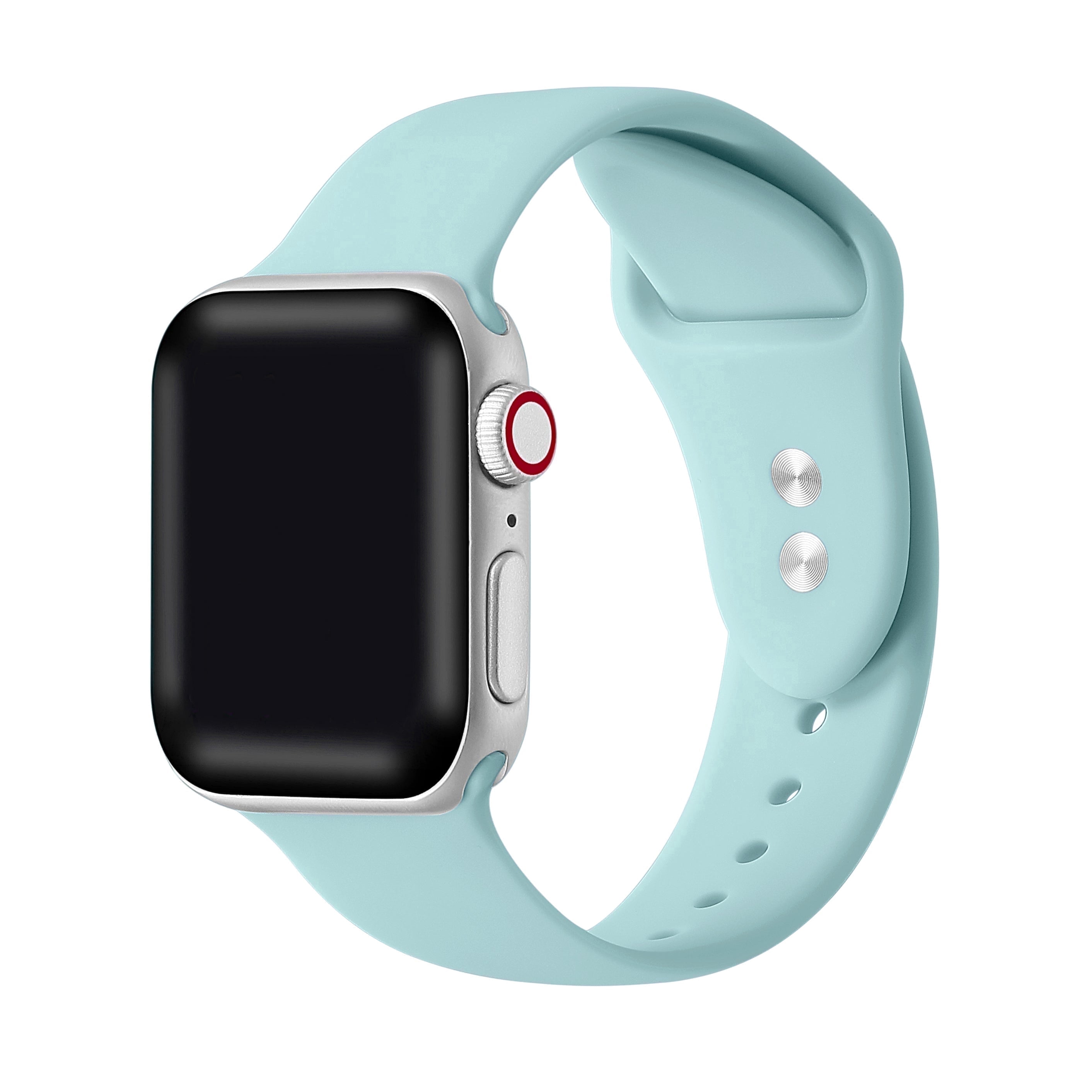 Posh Tech Seafoam Silicone Band Compatible with Apple Watch - Walmart.com