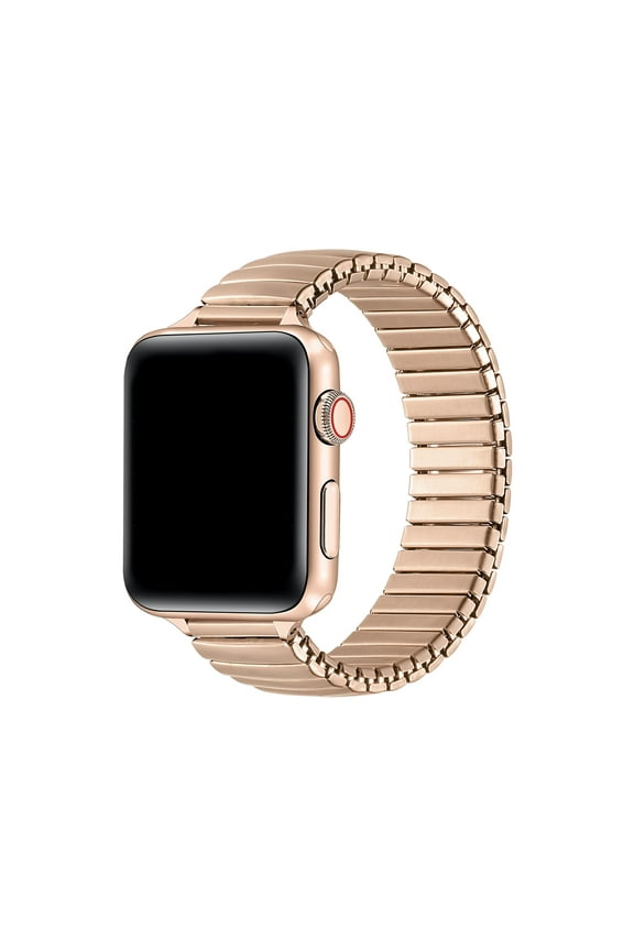 Slink Skinny Elastic Stainless Steel Band Compatible for Apple Watch