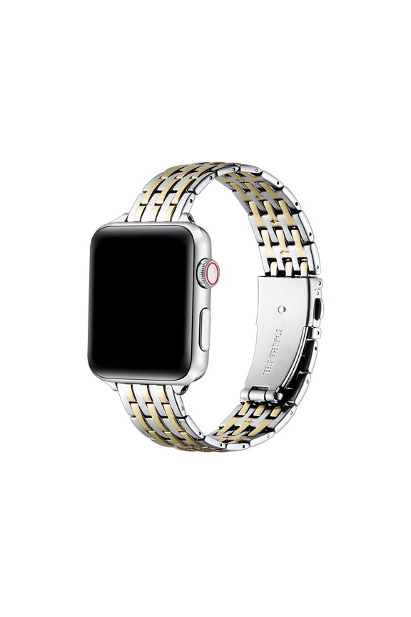 Unisex Eleanor Metal Link Band Compatible with Apple Watch