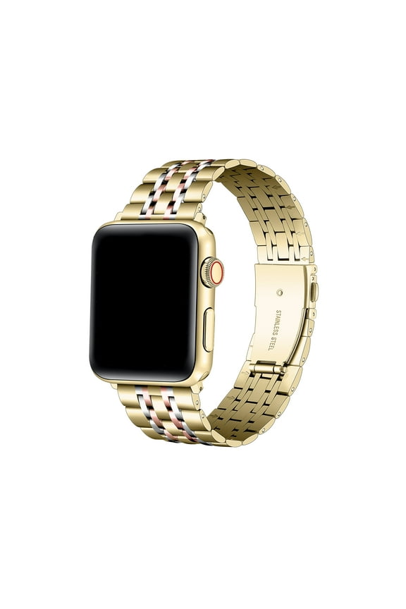 Unisex Rainey Stainless Steel Band Compatible for Apple Watch