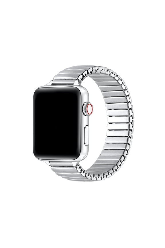 Slink Skinny Elastic Stainless Steel Band Compatible with Apple Watch