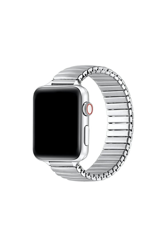 Unisex Slink Skinny Elastic Stainless Steel Band Compatible for Apple Watch