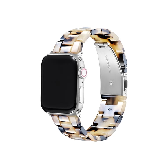 Posh Tech Claire Tortoise Resin Link Band for Apple Watch