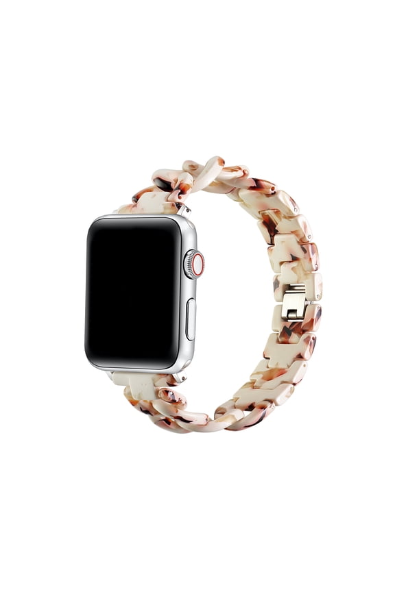 Women's Kit Resin Tortoise Band Compatible for Apple Watch