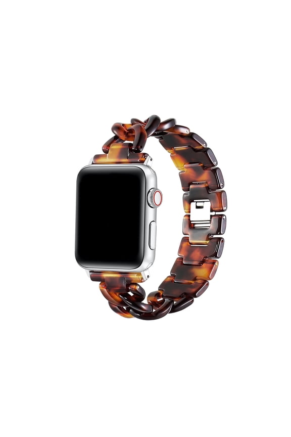 Women's Kit Resin Tortoise Band Compatible for Apple Watch
