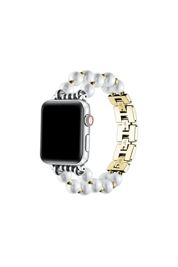 Women's Sheridan Pearl Beaded Lin Band Compatible for Apple Watch